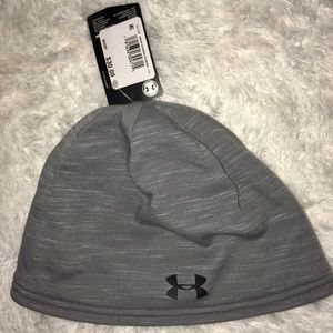 Under Armour Gray Mica Beanie Cap OS